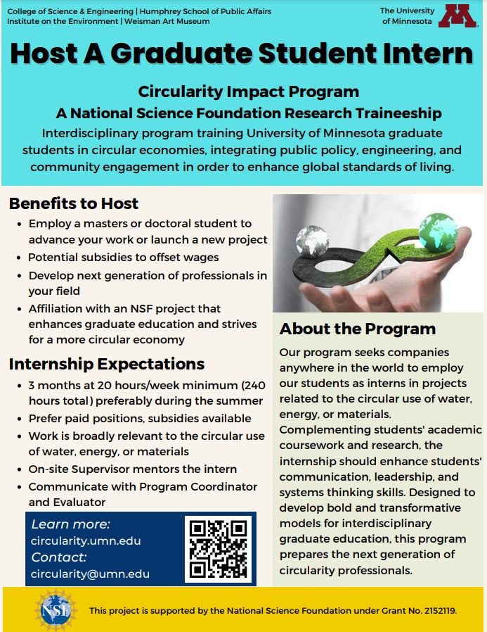 Internship flyer page 1